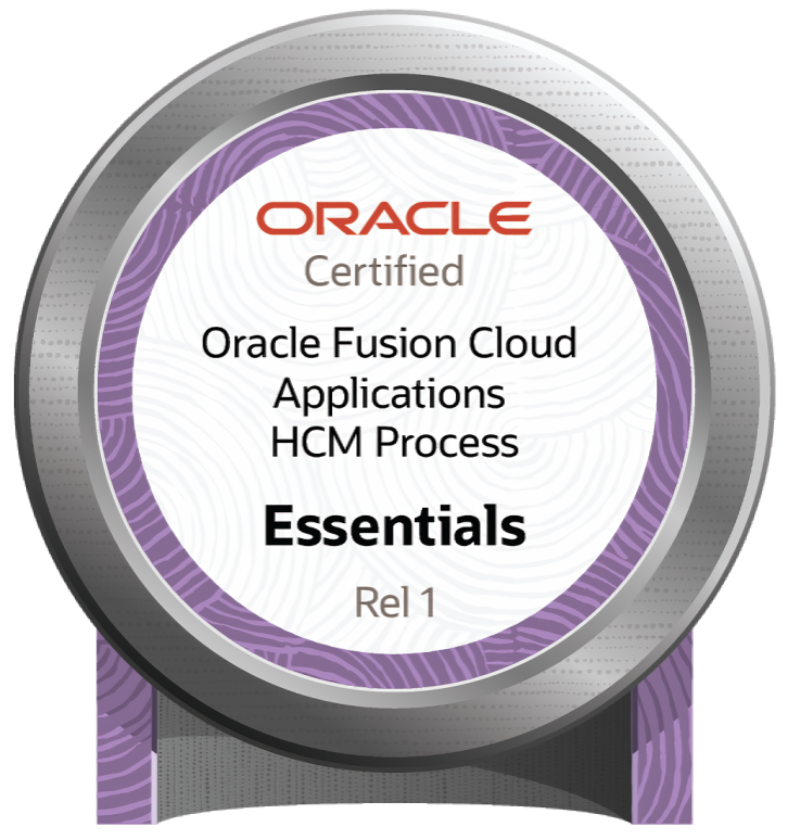 Oracle HCM Badge