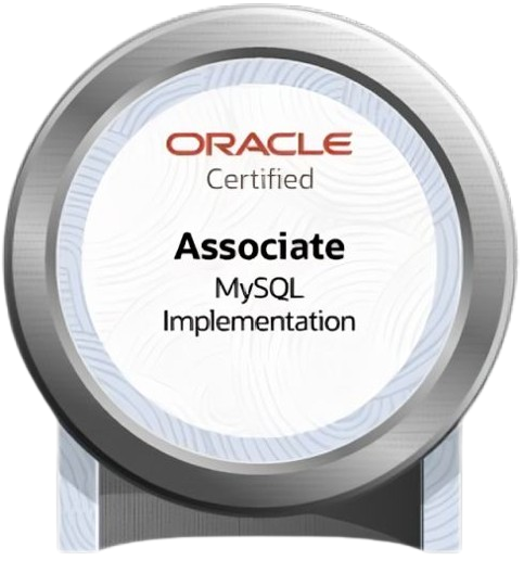 Oracle MySQL Associate Badge