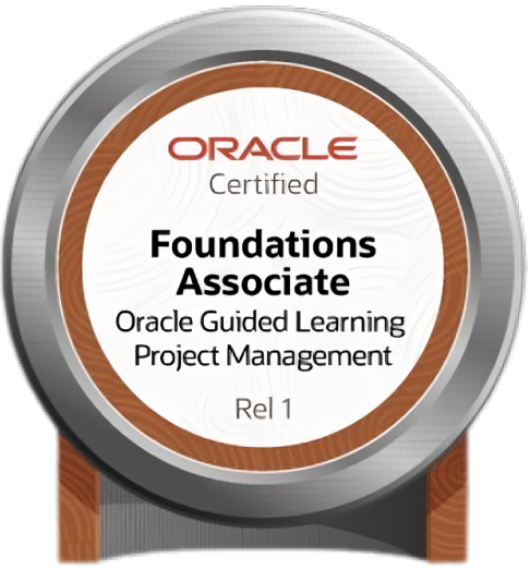 Oracle Project Management Badge